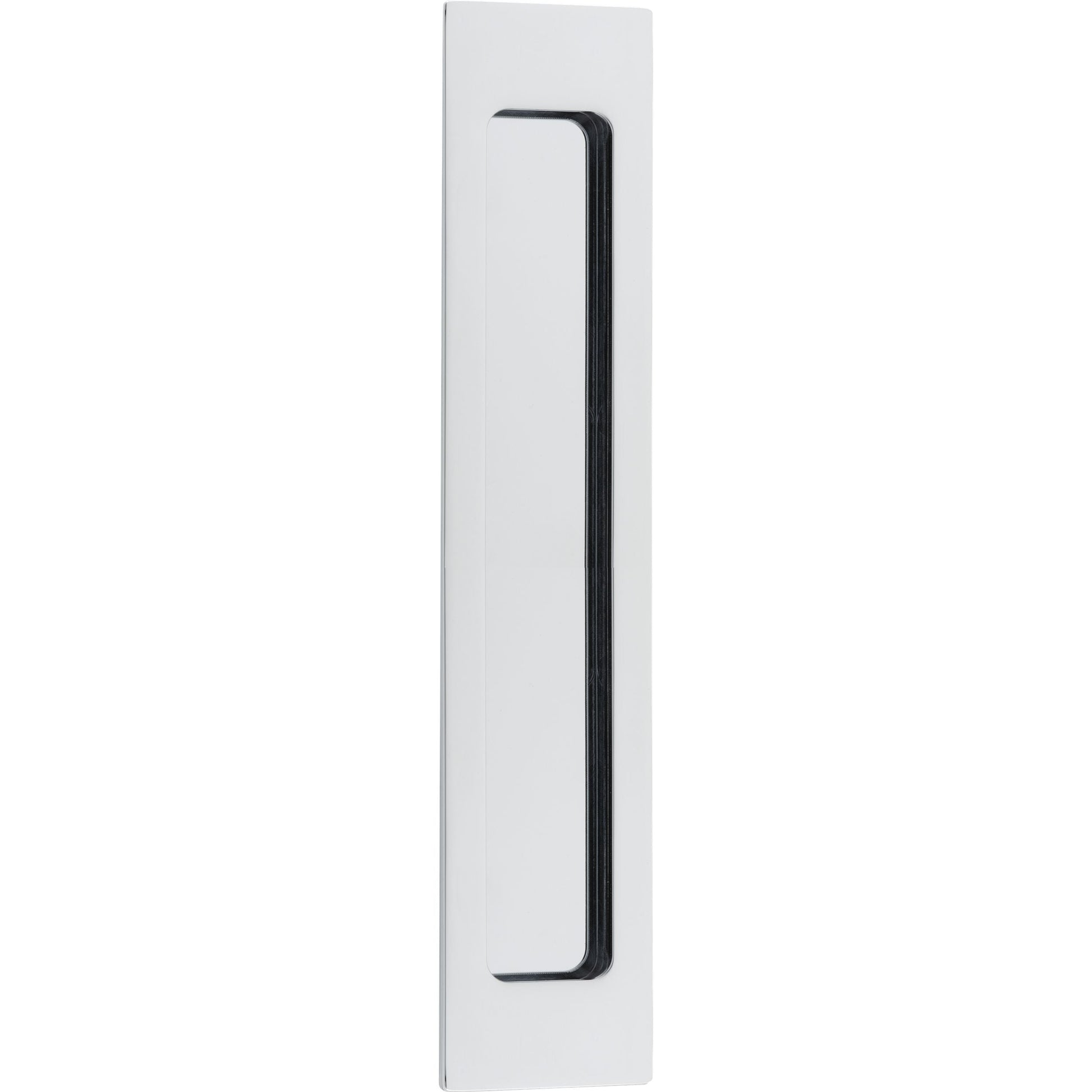 Iver Flush Pull Rectangular Polished Chrome H225xW45xP2.5mm