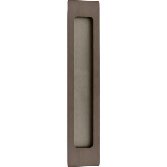 Iver Flush Pull Rectangular Signature Brass H225xW45xP2.5mm
