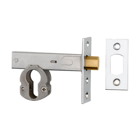 Iver Mortice Deadbolt Euro Polished Chrome Backset 60mm