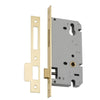 Iver Mortice Lock Euro Brushed Gold PVD CTC85mm Backset 60mm