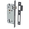 Iver Mortice Lock Euro Matt Black CTC85mm Backset 45mm