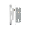 Iver Mortice Lock Euro Rebated Polished Chrome CTC85mm Backset 45mm