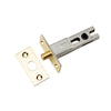 Iver Privacy Bolt Round Bolt Polished Brass Backset 60mm