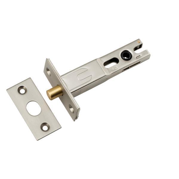 Iver Privacy Bolt Round Bolt Satin Nickel Backset 70mm