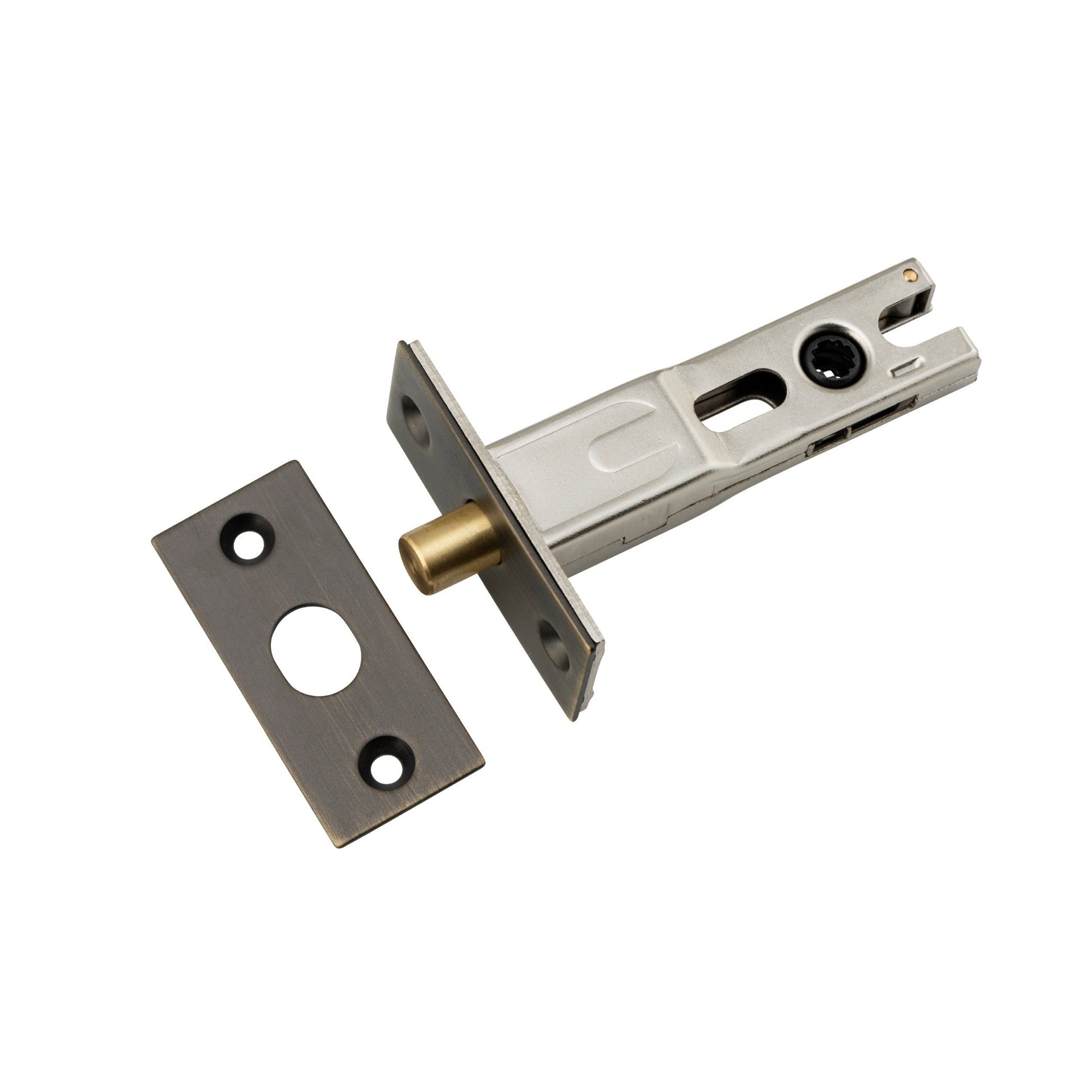 Iver Privacy Bolt Round Bolt Signature Brass Backset 60mm
