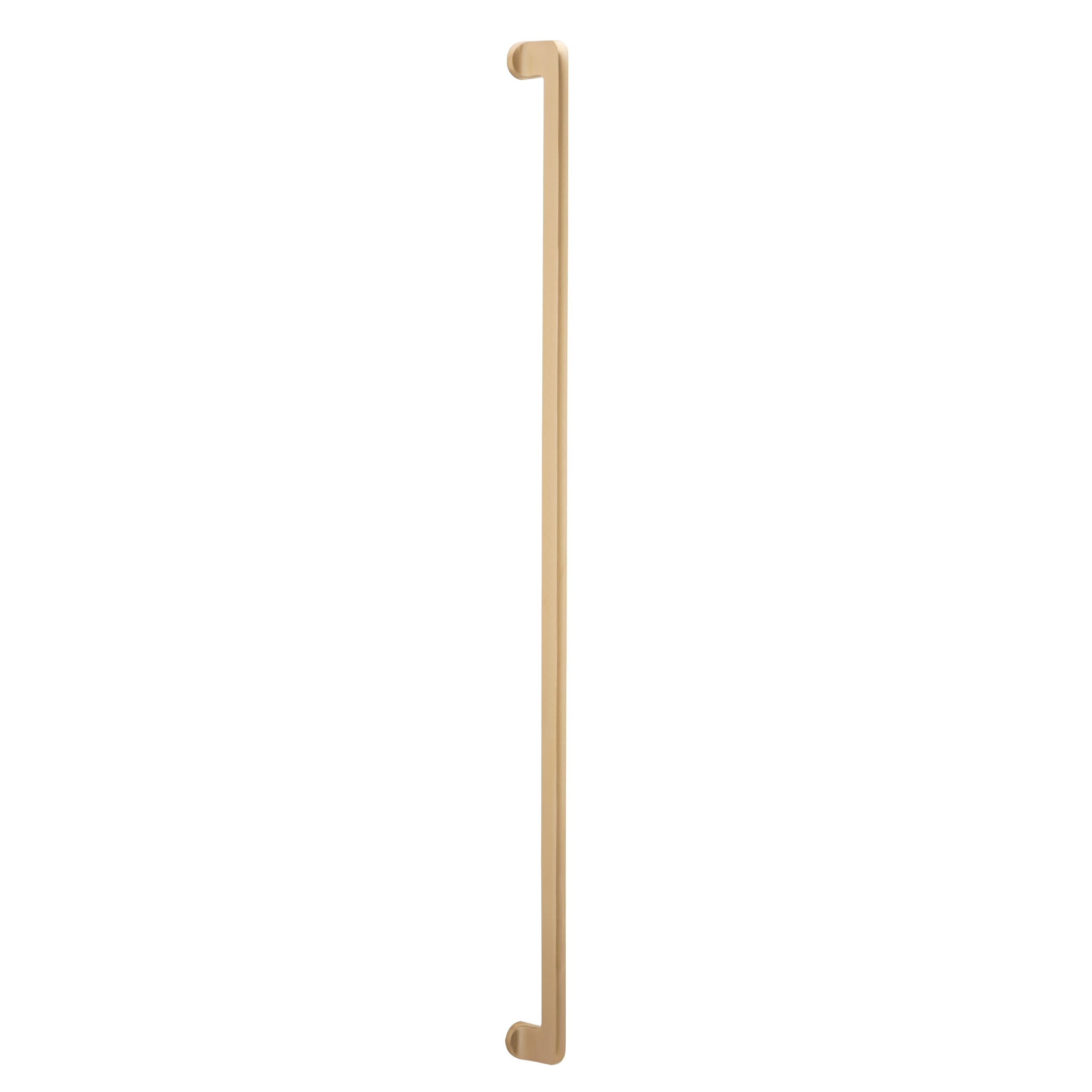 Iver Pull Handle Baltimore Brushed Brass 935mm