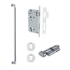 Iver Pull Handle Berlin Key/Thumb Polished Chrome Entrance Kit L635mm