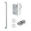 Iver Pull Handle Berlin Key/Key Brushed Chrome Entrance Kit L635mm