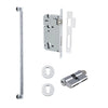 Iver Pull Handle Brunswick Key/Key Polished Chrome Entrance Kit L635mm