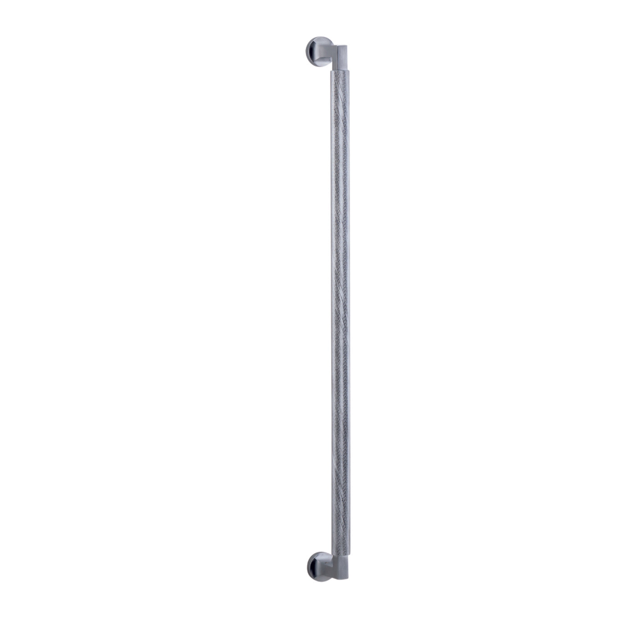 Iver Pull Handle Brunswick Knurled Brushed Chrome L635mm