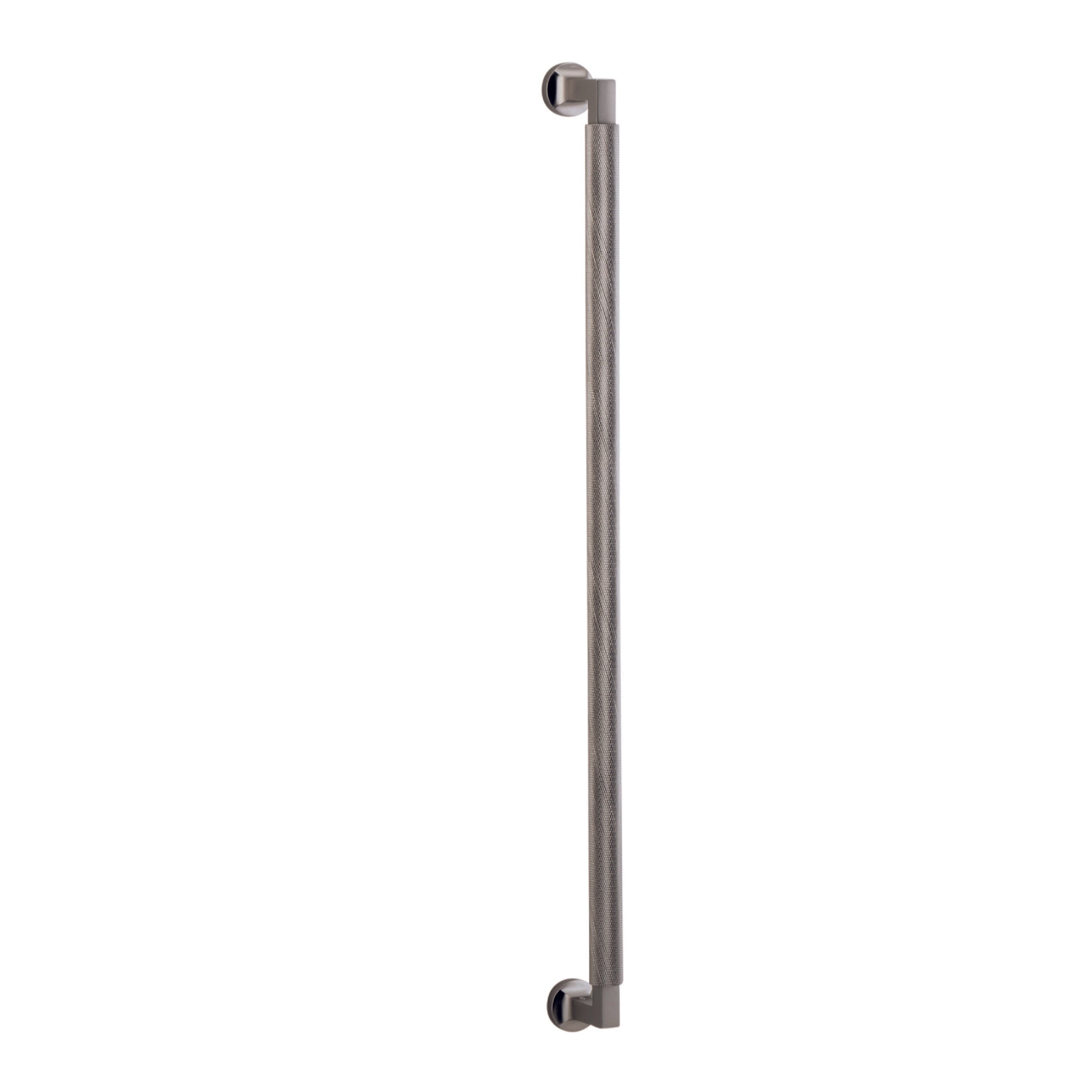 Iver Pull Handle Brunswick Knurled Satin Nickel L635mm