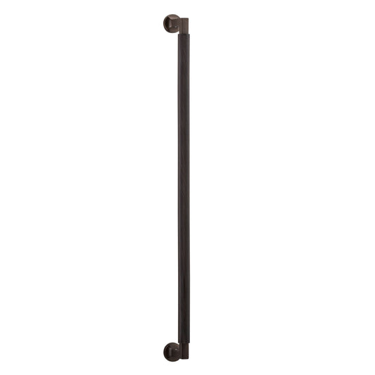 Iver Pull Handle Brunswick Knurled Signature Brass L635mm