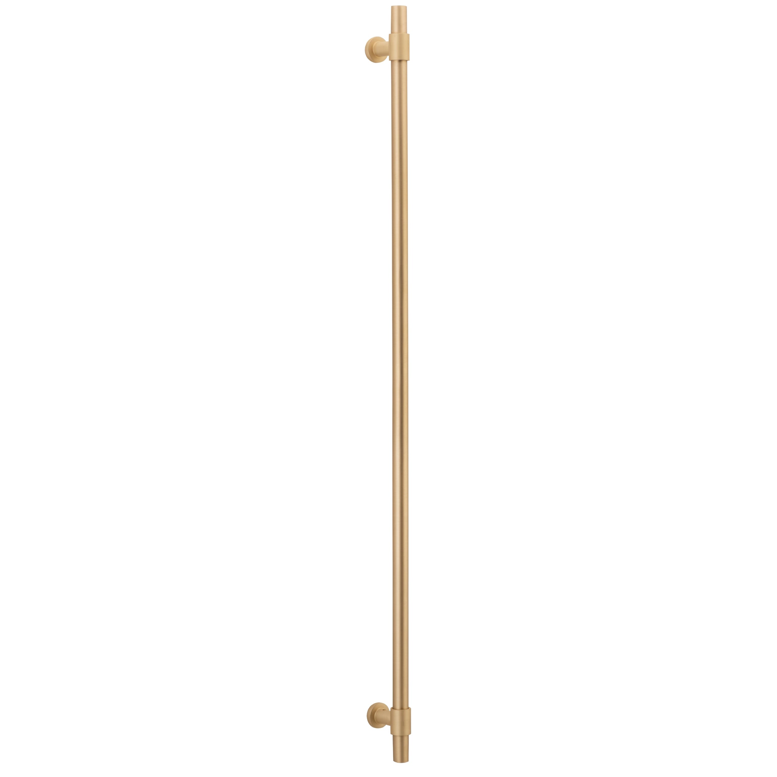 Iver Pull Handle Helsinki Brushed Brass 1010mm