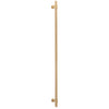 Iver Pull Handle Helsinki Brushed Brass 1010mm