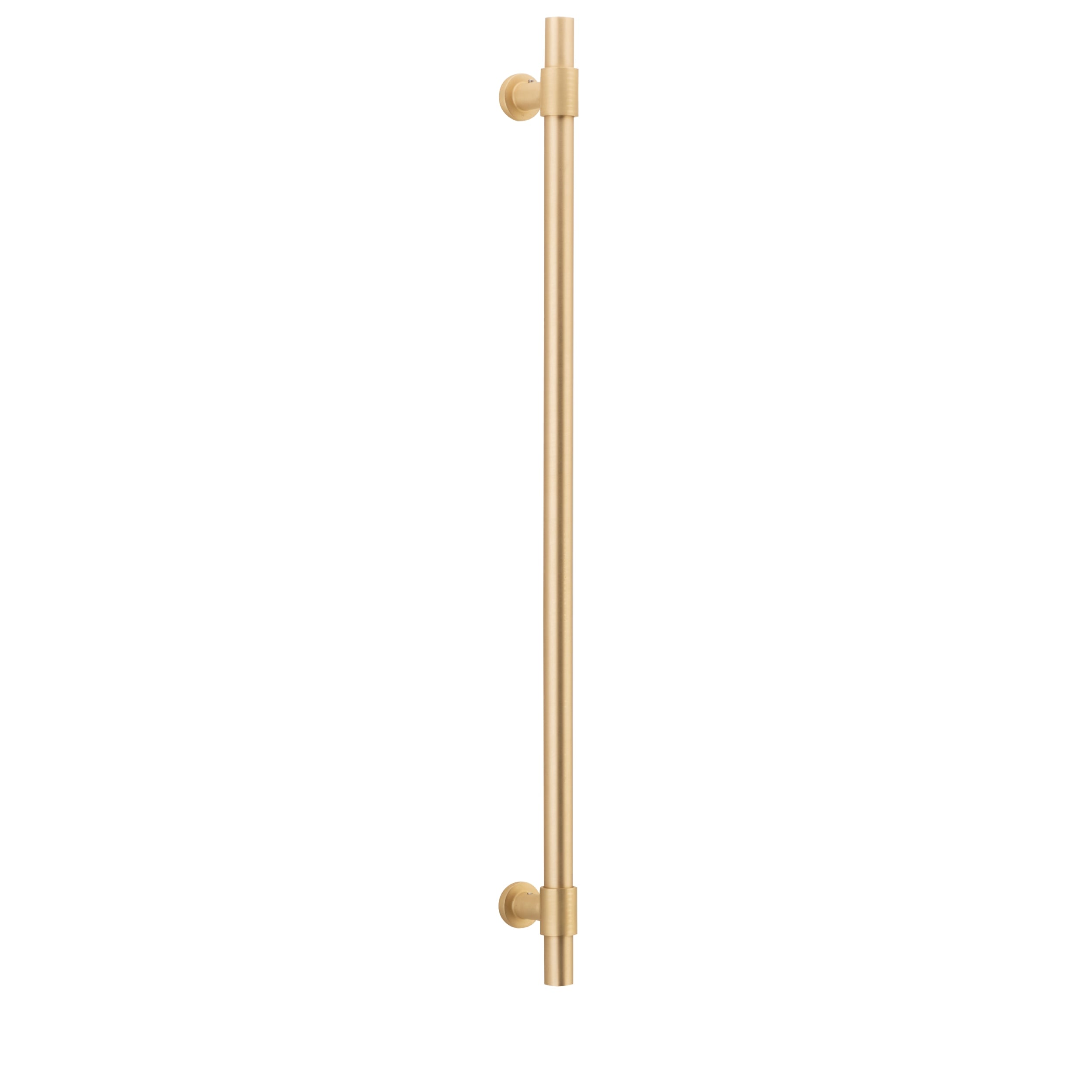 Iver Pull Handle Helsinki Brushed Brass 710mm