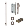 Iver Pull Handle Helsinki Key/Key Signature Brass L710mm Entrance Kit