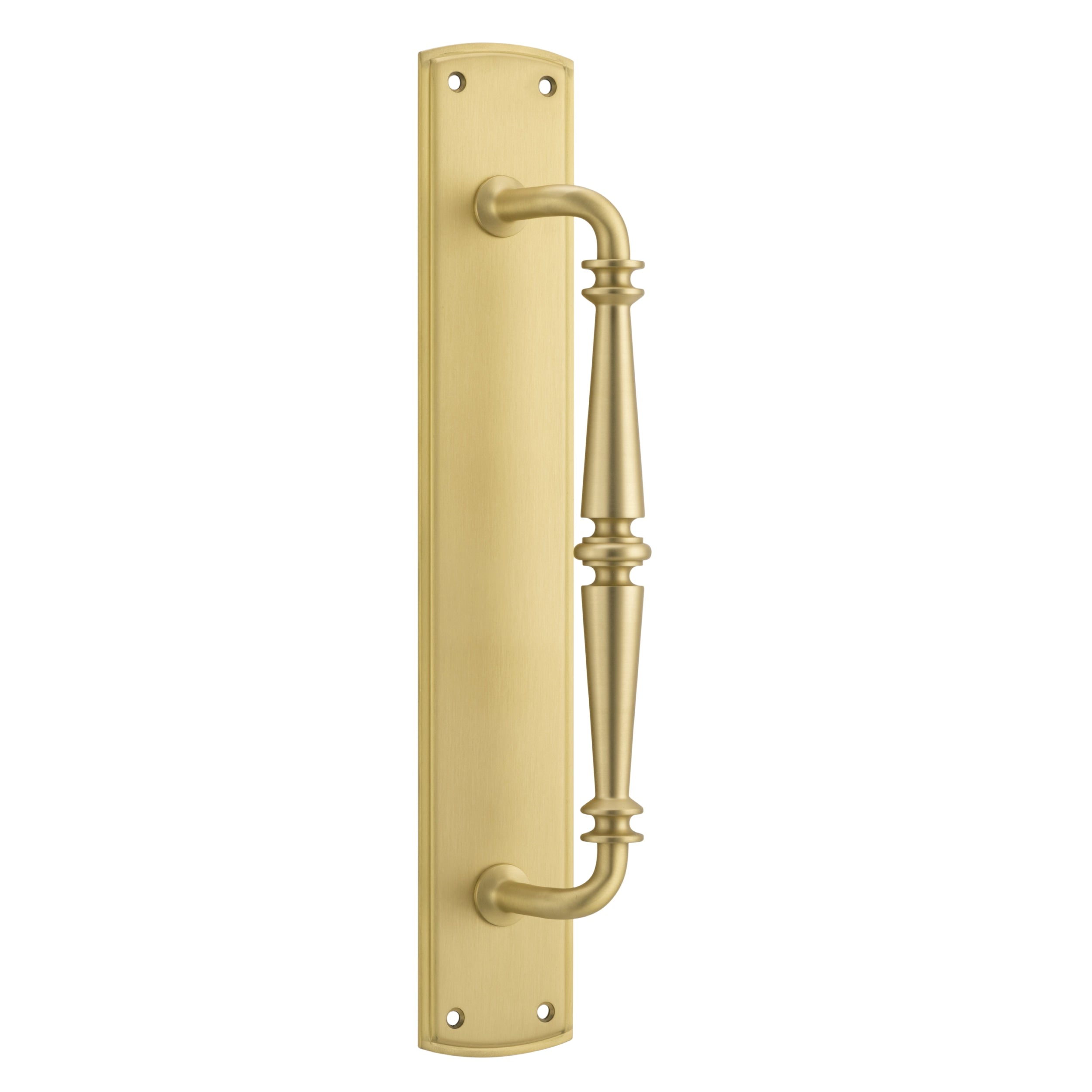 Iver Pull Handle Sarlat Backplate Brushed Gold PVD