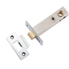 Iver Tube Latch Split Cam 'T' Striker Polished Chrome Backset 70mm