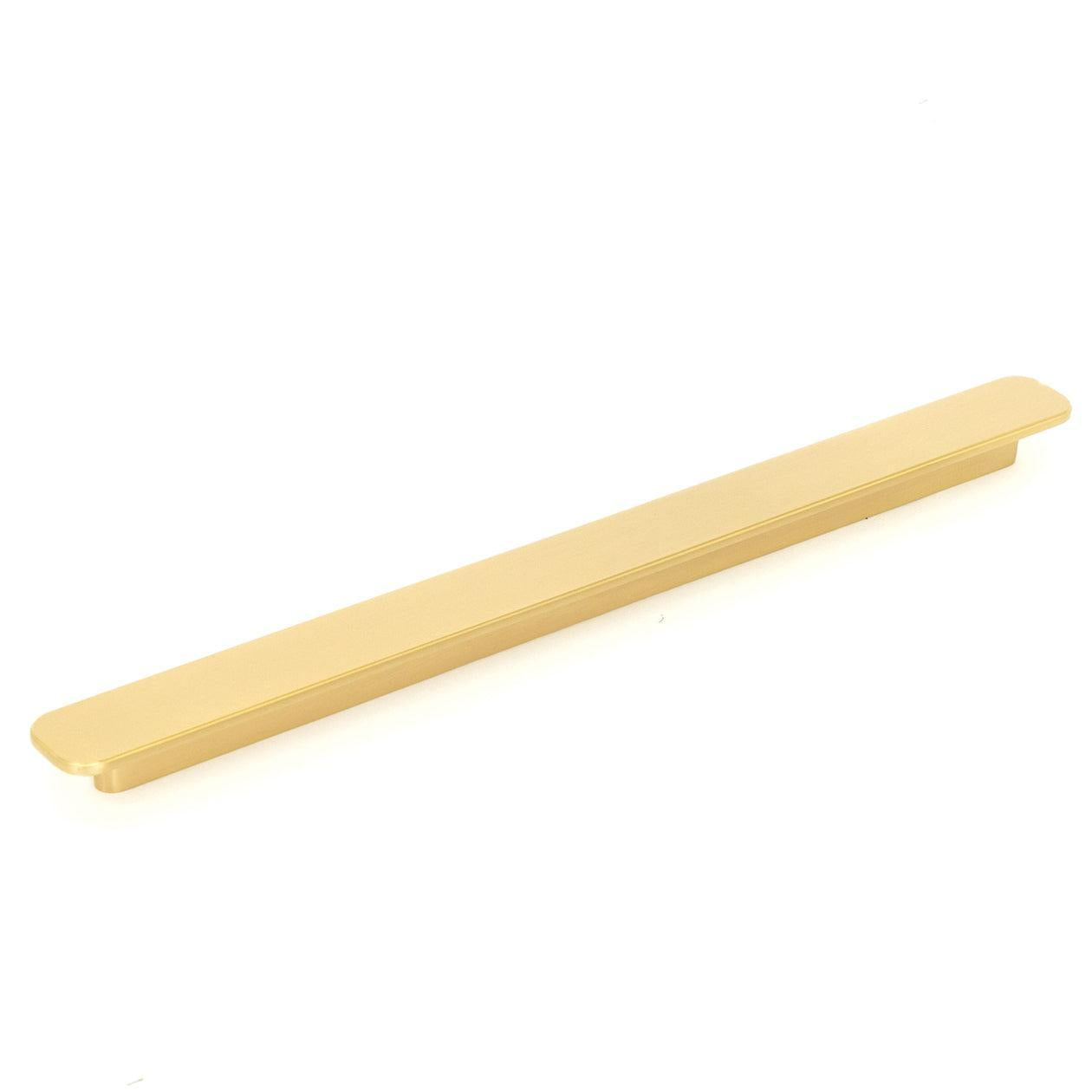 Momo Aspen 320mm Cabinet Pull Handle Brushed Satin Brass