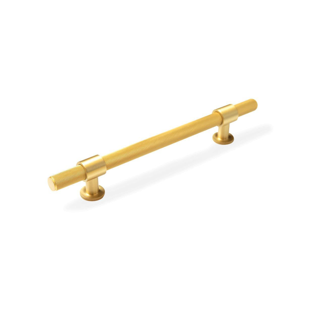 Momo Belgravia 160mm Cabinet Bar Pull Handle Brushed Satin Brass
