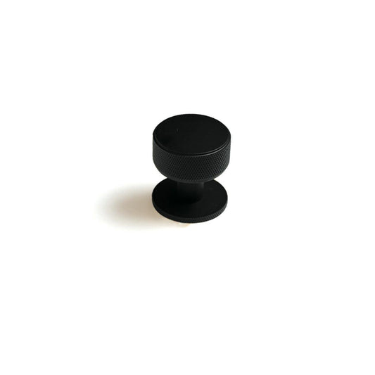Momo Belgravia 35mm Round Cupboard Knob Matt Black