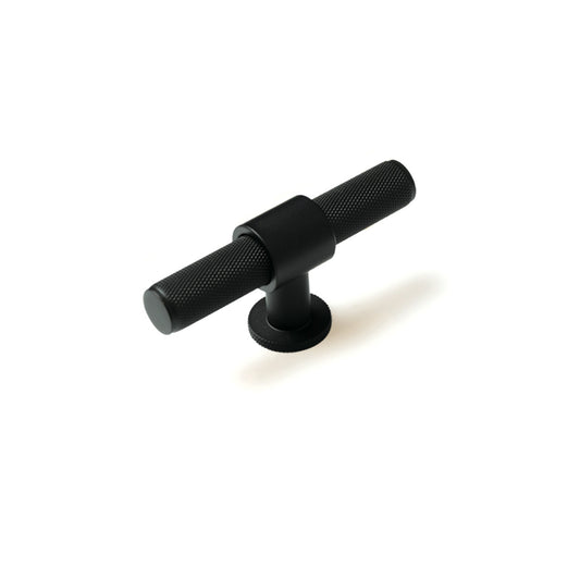 Momo Belgravia 82mm T Cupboard Knob Matt Black