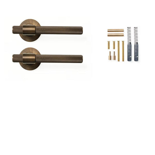 Momo Belgravia Door Handle Set Bronze