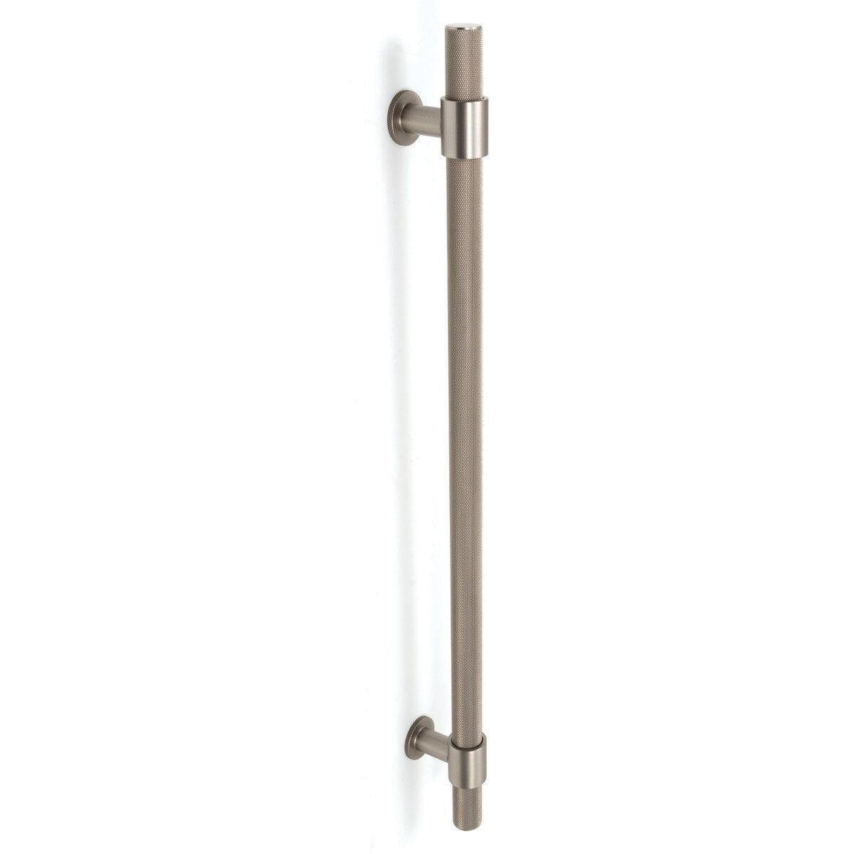 Momo Belgravia Entry Door Pull Handle Dull Brushed Nickel