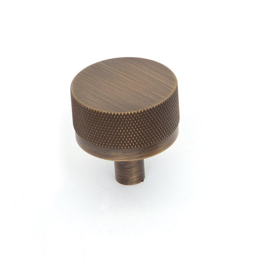 Momo Bellevue 35mm Knurled Cupboard Knob Bronze