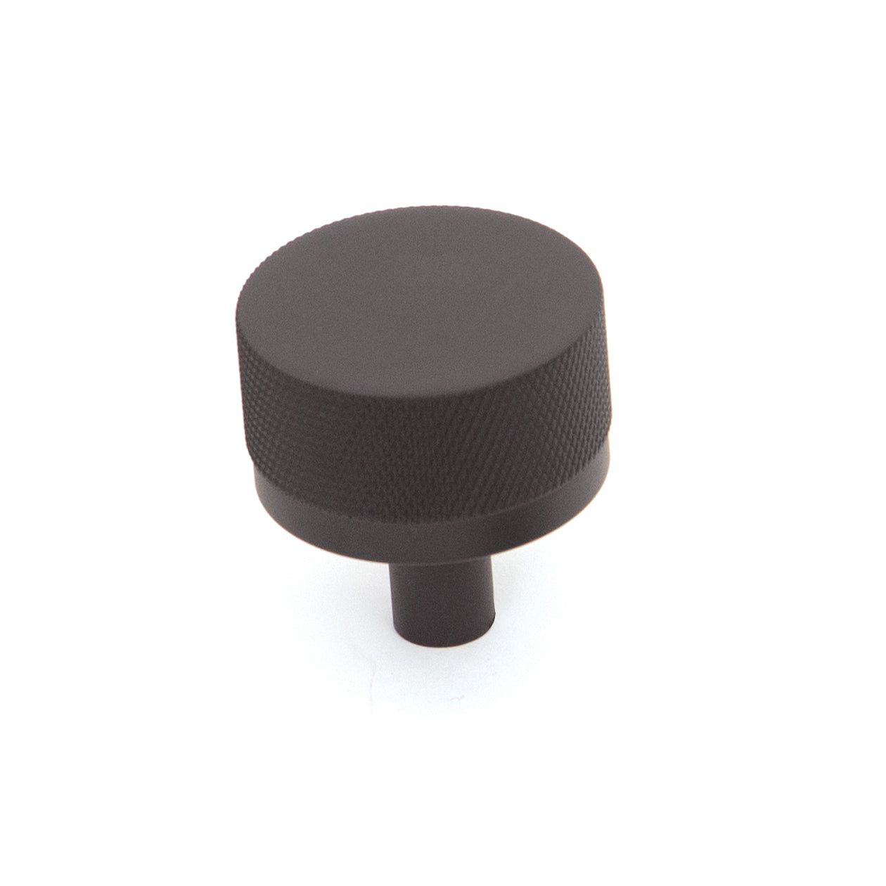 Momo Bellevue 35mm Knurled Cupboard Knob Matt Black