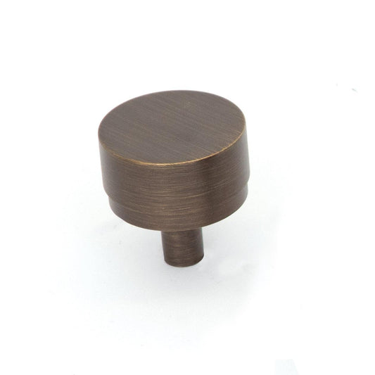 Momo Bellevue 35mm Plain Cupboard Knob Bronze