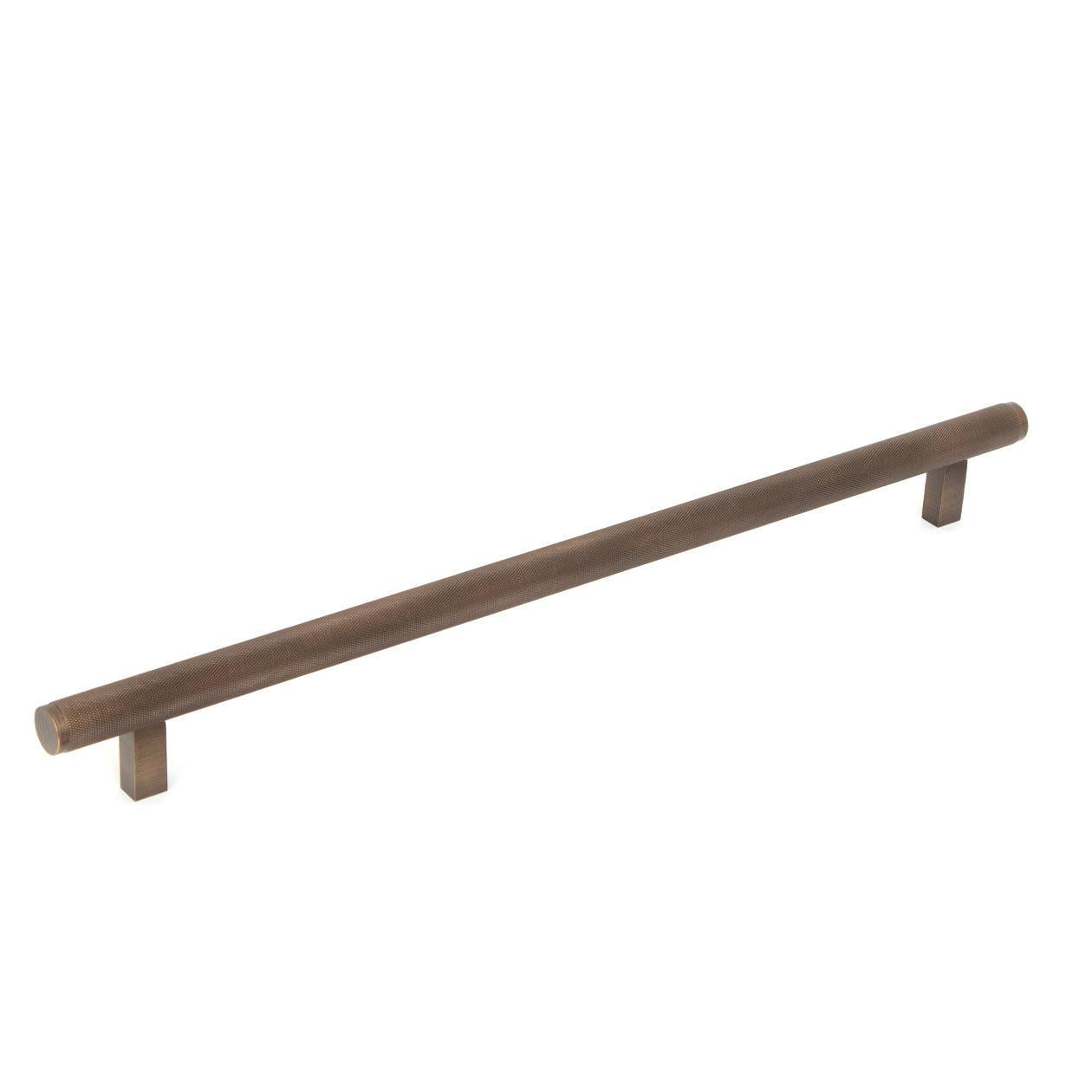 Momo Bellevue 416mm Knurled Appliance Cabinet Pull Handle Bronze