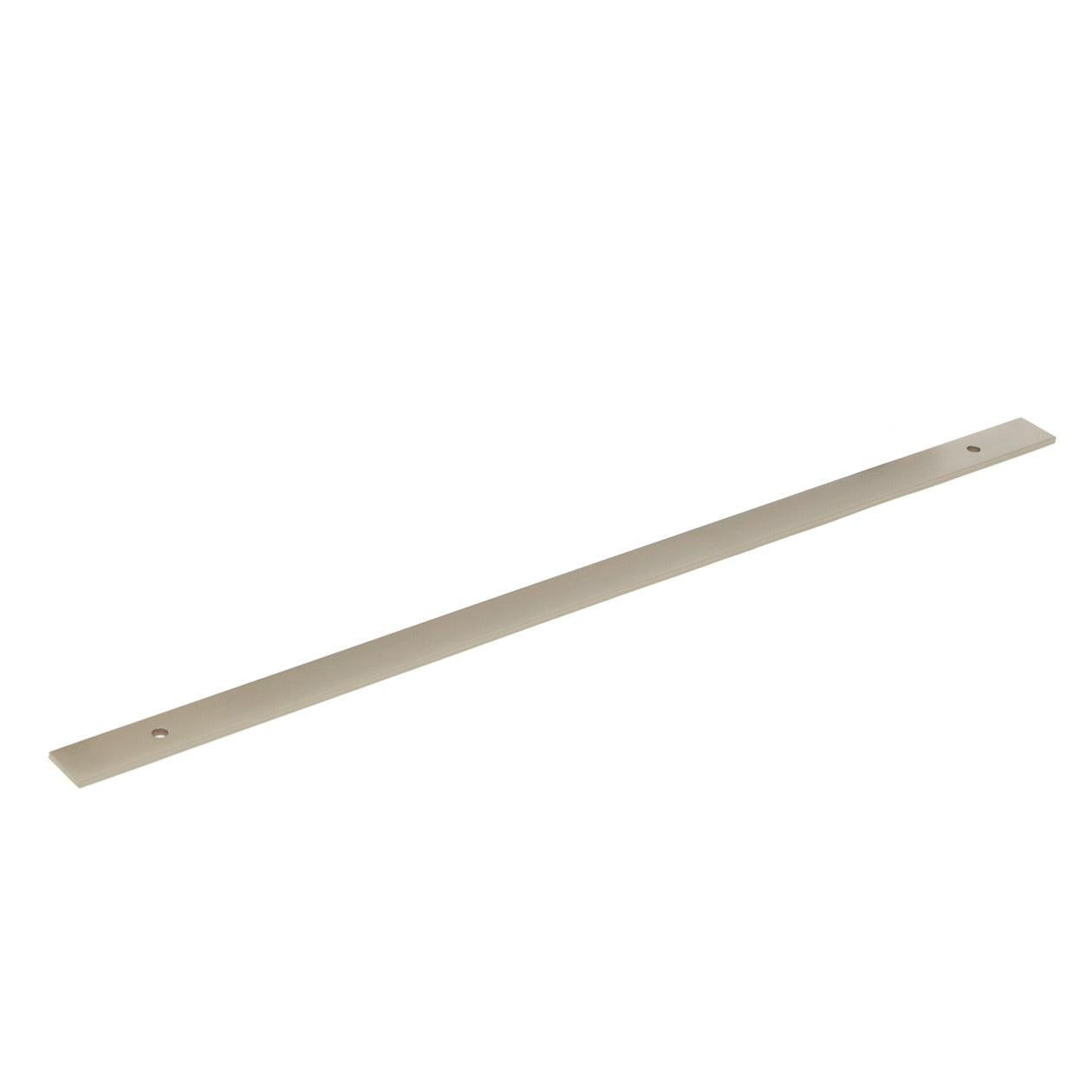 Momo Bellevue 416mm Plain Backplate Dull Brushed Nickel