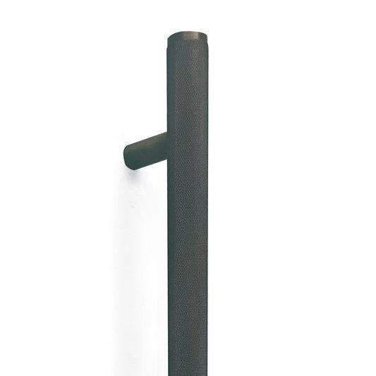 Momo Bellevue Knurled Entry Door Pull Handle Bronze