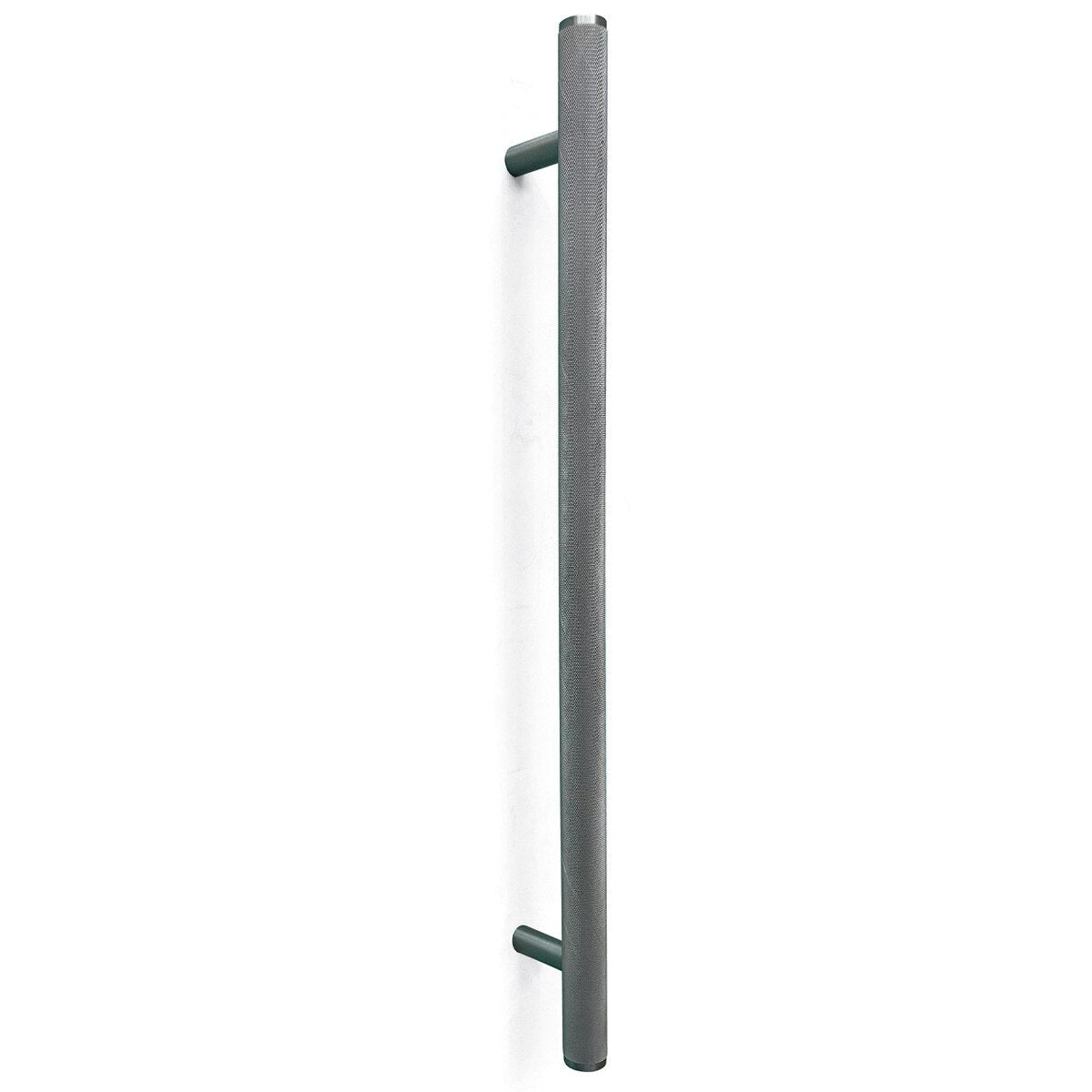 Momo Bellevue Knurled Entry Door Pull Handle Dull Brushed Nickel