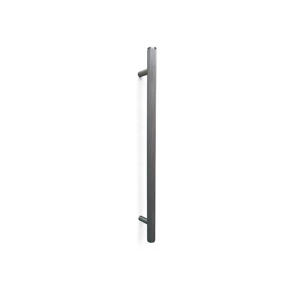 Momo Bellevue Lined Door Pull Handle Dull Brushed Nickel
