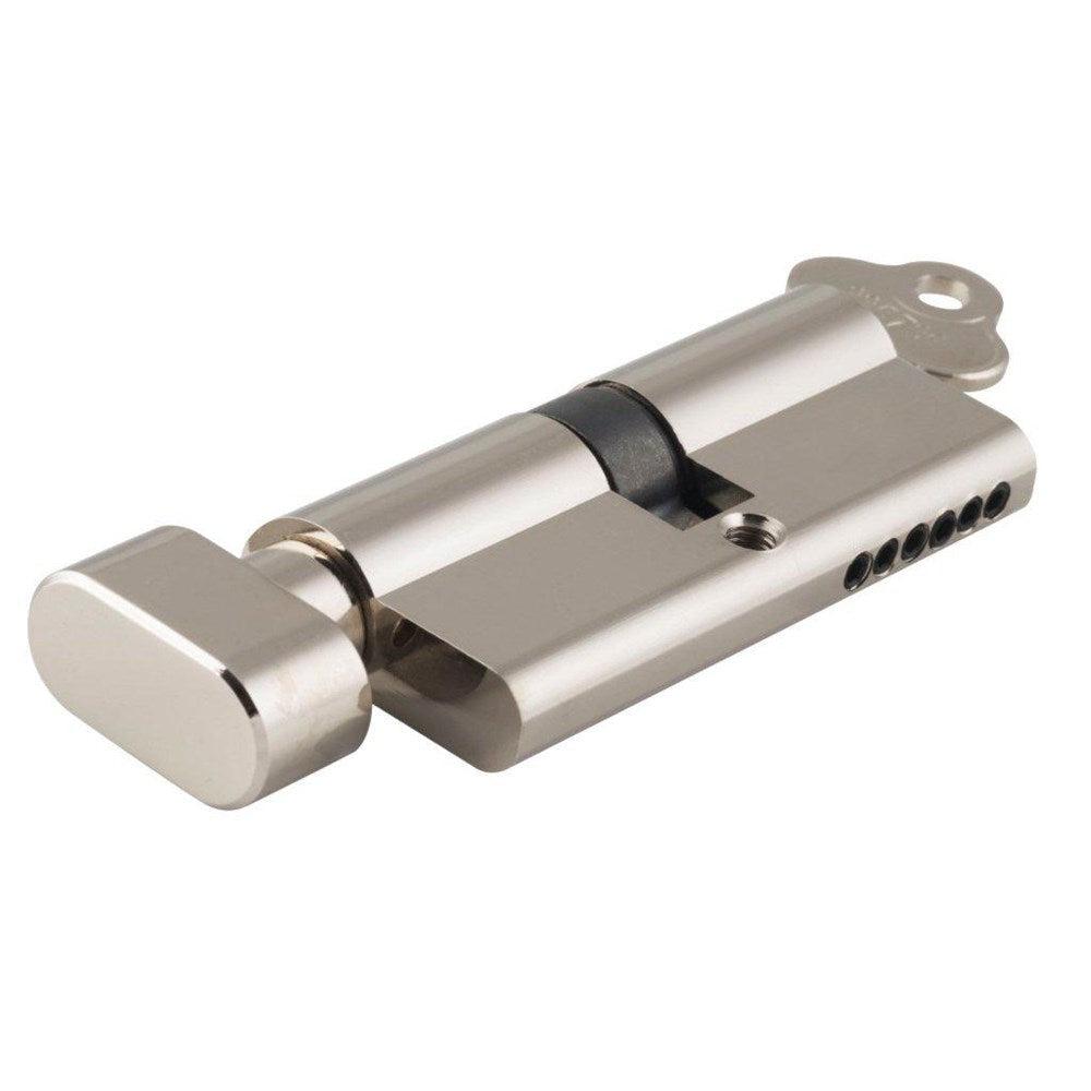 SDG Euro Cylinder Key Thumb 5 Pin Polished Nickel L65mm