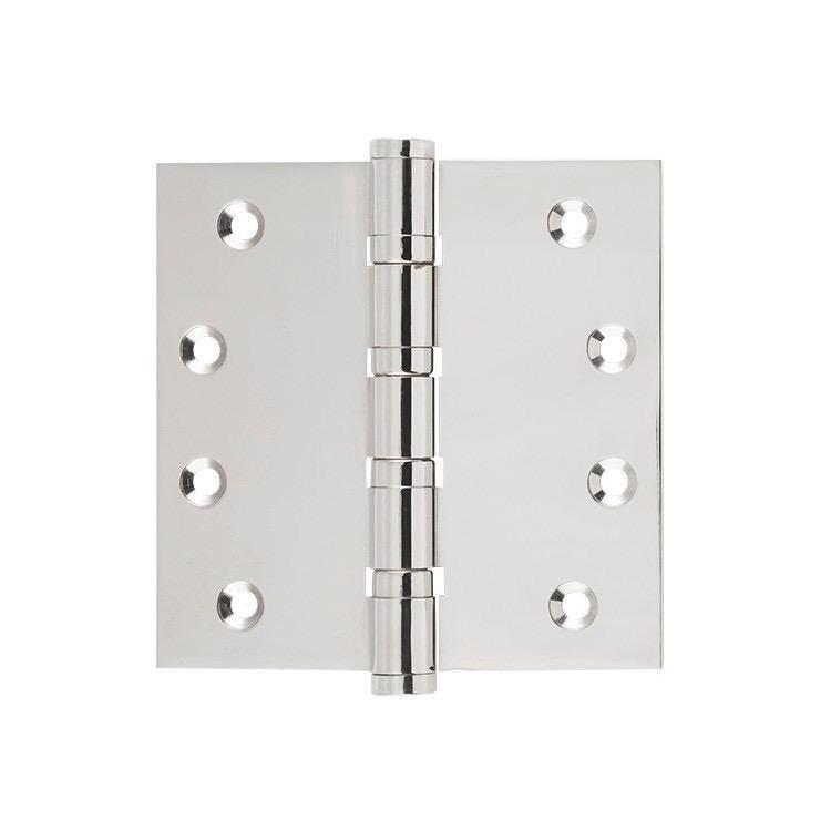 SDG Hinge Ball Bearing Polished Nickel W100mm