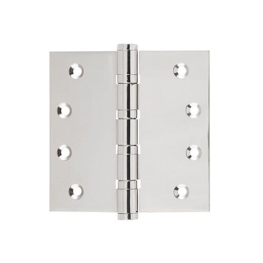 SDG Hinge Ball Bearing Polished Nickel W100mm