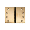 SDG Hinge Broad Butt Polished Brass W125mm