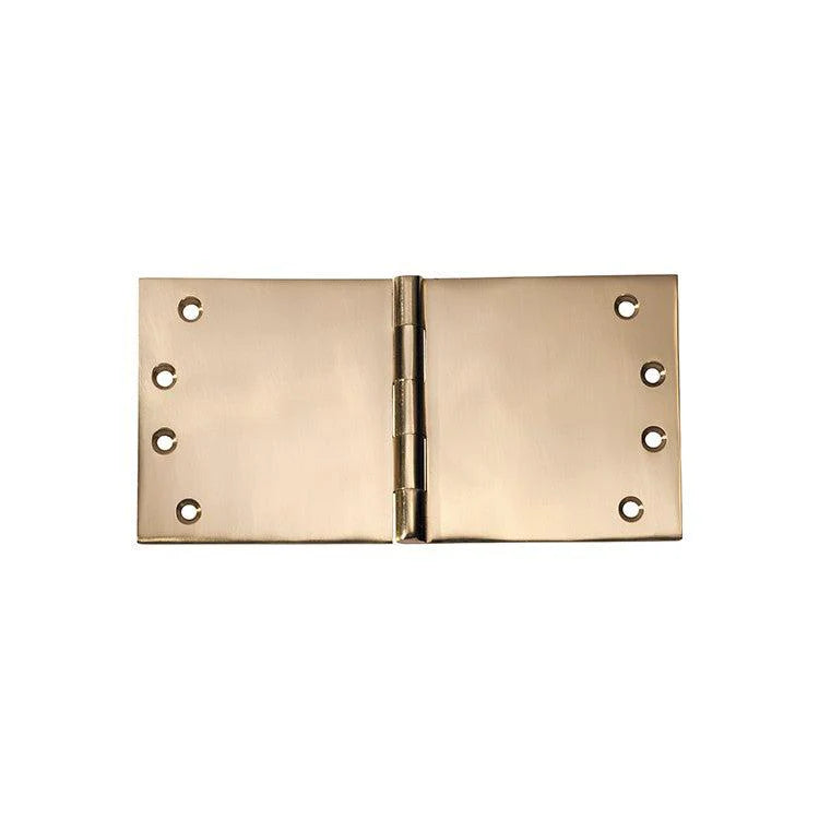 SDG Hinge Broad Butt Polished Brass W200mm