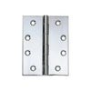 SDG Hinge Fixed Pin Chrome Plated W75mm