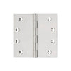 SDG Hinge Fixed Pin Polished Nickel W100mm