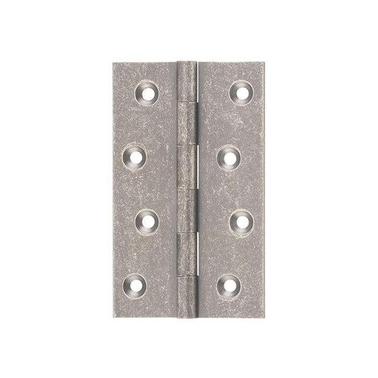 SDG Hinge Fixed Pin Rumbled Nickel W60mm