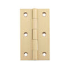 SDG Hinge Fixed Pin Satin Brass W50mm