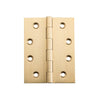 SDG Hinge Fixed Pin Satin Brass W75mm