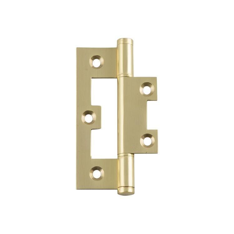 SDG Hinge Hirline Polished Brass W35mm