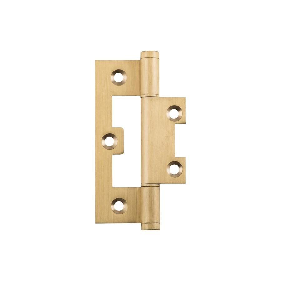 SDG Hinge Hirline Satin Brass W35mm