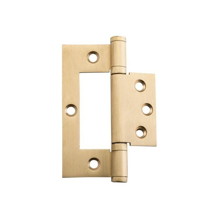 SDG Hinge Hirline Satin Brass W49mm