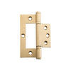 SDG Hinge Hirline Satin Brass W49mm